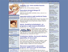 Tablet Screenshot of manga.lisak.org