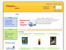 Tablet Screenshot of fitness.lisak.cz
